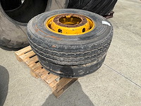 Michelin xzy-2 band met velg (2x) - afbeelding 2 van  7