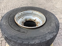 Michelin xzy3 425/65 r 22.5 band met velg (2x) - afbeelding 4 van  4