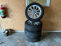 Michelin/audi premacy 3 (225/55r17) band op velg (4x) - afbeelding 1 van  5
