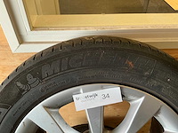 Michelin/audi premacy 3 (225/55r17) band op velg (4x) - afbeelding 2 van  5