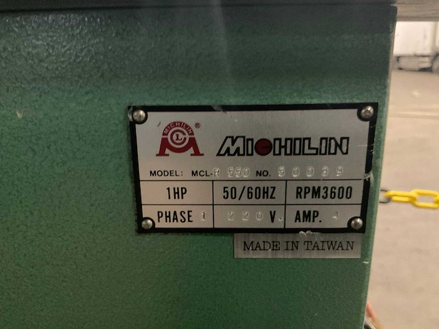 Michilin mcl-r 550 slijpmachine - afbeelding 3 van  7