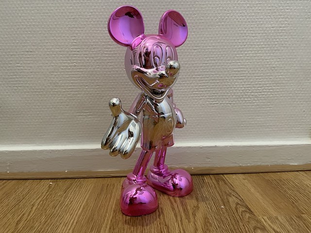 Mickey mouse beeld , roze - afbeelding 1 van  6