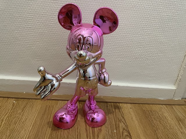 Mickey mouse beeld , roze - afbeelding 4 van  6
