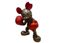 Mickey mouse knock-out! pop art beeld