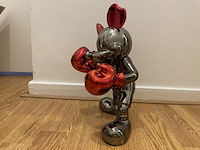 Mickey mouse knock-out! pop art beeld - afbeelding 4 van  8
