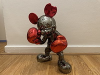 Mickey mouse knock-out! pop art beeld - afbeelding 5 van  8