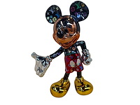 Mickey mouse, lior24, zwart / rood / goud / roségoud en zilver - afbeelding 1 van  4