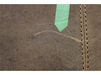 Micmacbags nevada laptoptas 156 inch leer a4 bruin - afbeelding 2 van  2