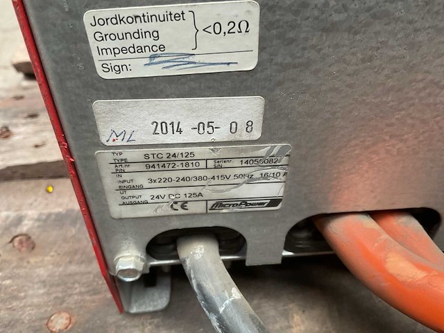 Micro power stc 24/125 acculader - afbeelding 2 van  4