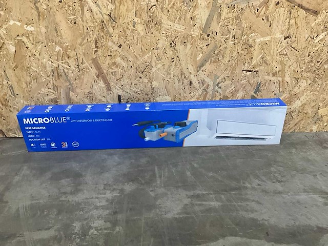 Microblue condenswaterpomp microblue met ivoor goot (2x) - afbeelding 2 van  5
