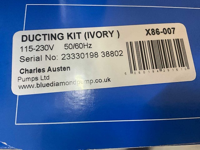 Microblue condenswaterpomp microblue met ivoor goot (2x) - afbeelding 5 van  5