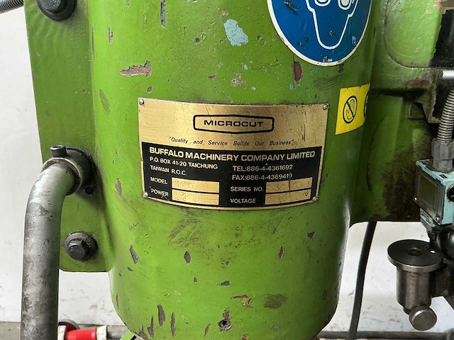 Microcut - 1995 - tpr-820a - radiaalboormachine - afbeelding 3 van  9