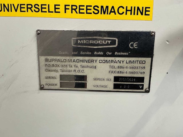 Microcut - 2002 - 857 ii - kniefreesmachine - afbeelding 3 van  14