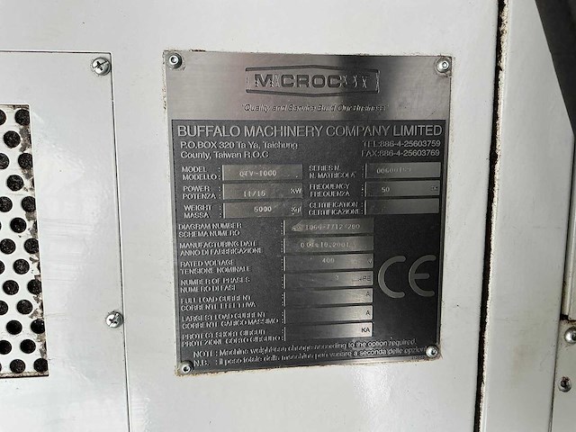 Microcut challenger - otv-1000 - cnc milling machine - 2001 - afbeelding 4 van  9