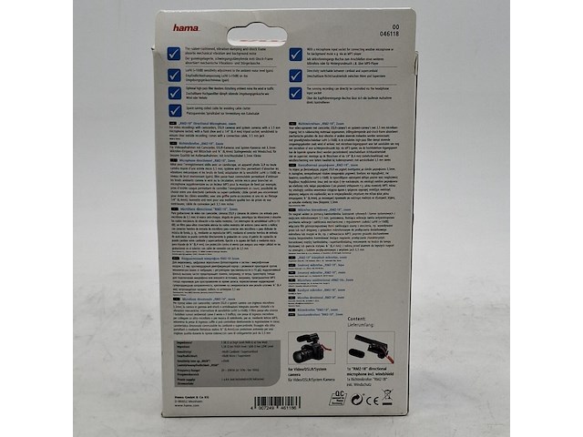 Microfoon, hama, rmz-18 - afbeelding 4 van  4