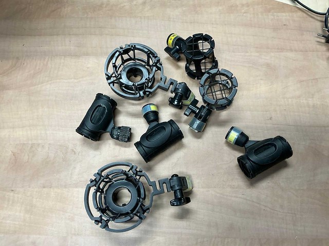 Microfoonklem met verende ophanging (7x) - afbeelding 1 van  4