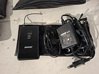 Microfoonset, shure, 4x slx4 met beltpack, 1x handheld en accesoires - afbeelding 5 van  7