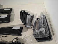 Microfoonset, shure, 4x slx4 met beltpack, 1x handheld en accesoires - afbeelding 6 van  7