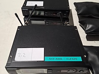 Microfoonset, shure, 4x slx4 met beltpack en accesoires - afbeelding 3 van  9