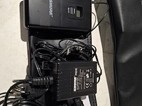 Microfoonset, shure, 4x slx4 met beltpack en accesoires - afbeelding 6 van  9
