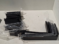 Microfoonset, shure, 4x slx4 met beltpack en accesoires - afbeelding 8 van  9