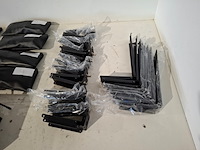 Microfoonset, shure, 4x slx4 met beltpack, handheld en accesoires - afbeelding 4 van  8