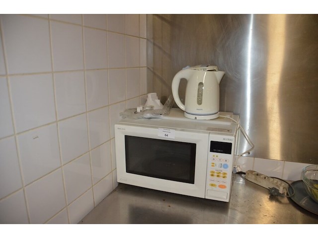 Microgolfoven bluesky bmg25e, waterkoker philips - afbeelding 1 van  7