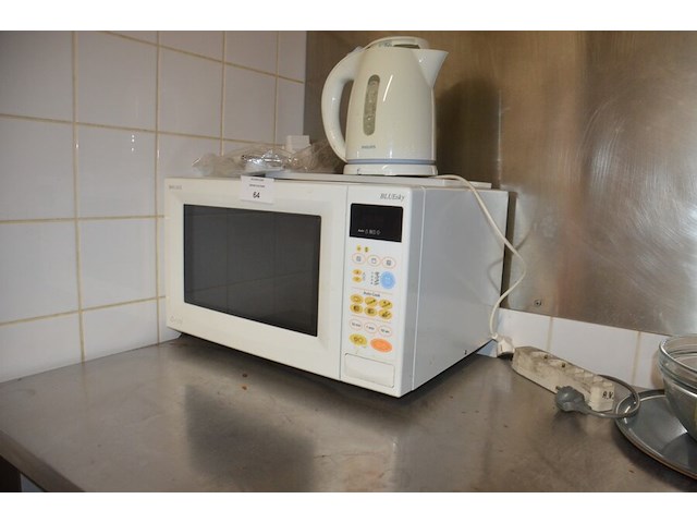 Microgolfoven bluesky bmg25e, waterkoker philips - afbeelding 2 van  7