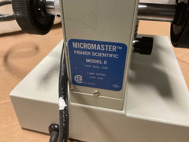 Micromaster fisher scientific e microscope - afbeelding 9 van  10