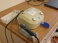 Micromotor nsk ultimate 500 f met afzuiging en handheld. max 40.000 toeren / minuut. - afbeelding 3 van  3
