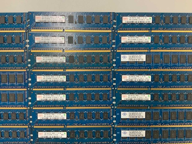 Micron technology/sk hynix 102gb (102x1gb 1rx8) pc3-10600e sticks - afbeelding 3 van  4