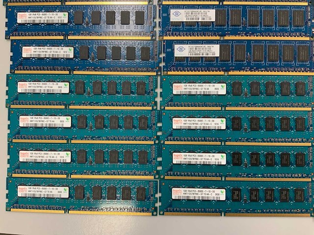 Micron technology/sk hynix 102gb (102x1gb 1rx8) pc3-10600e sticks - afbeelding 4 van  4