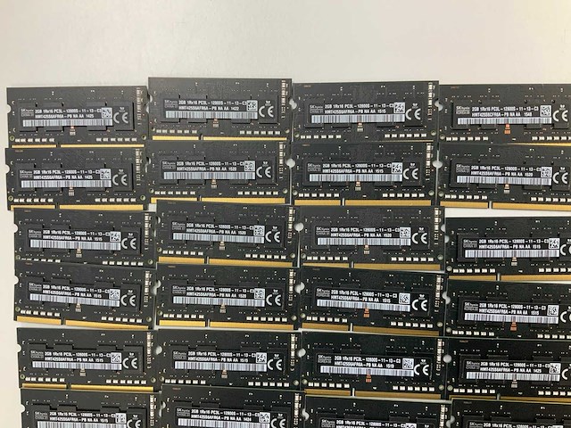 Micron technology/sk hynix 250gb(125x 2gb 1rx16) pc3l-12800s-11-13-c3 so-dimm sticks - afbeelding 2 van  5