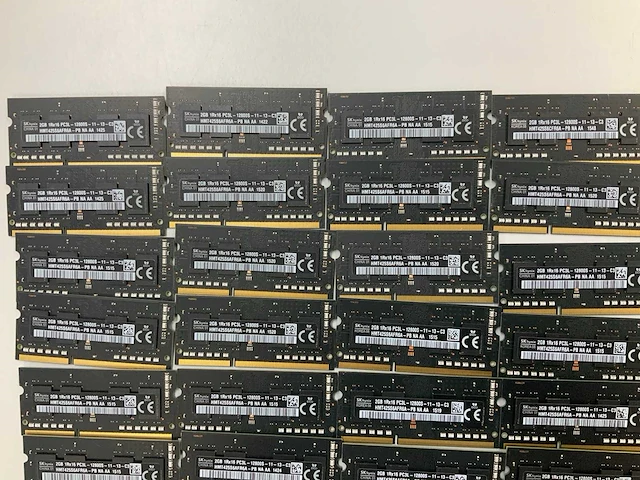 Micron technology/sk hynix 250gb(125x 2gb 1rx16) pc3l-12800s-11-13-c3 so-dimm sticks - afbeelding 2 van  5