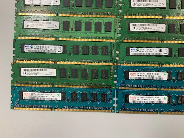 Micron technology/sk hynix 70gb (70x1gb 1rx8) pc3-10600e sticks - afbeelding 4 van  5