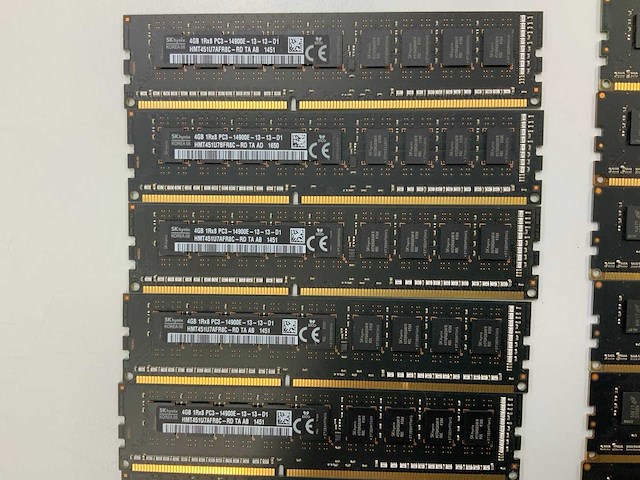 Micron technology/sk hynix/elpida 96gb(24x 4gb) pc3-14900 1866mhz ddr3 sticks - afbeelding 4 van  4