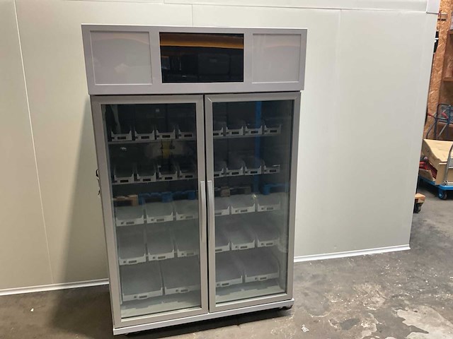 Micron vending - dubbeldeurs - smart fridge - verkoopautomaat - afbeelding 1 van  1