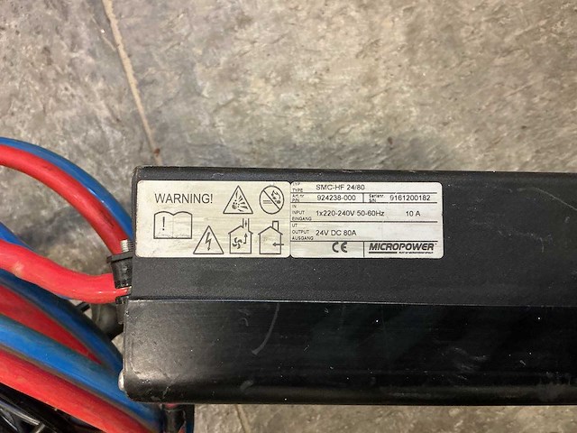 Micropower - 24v 80a - battery chargers - - afbeelding 2 van  2