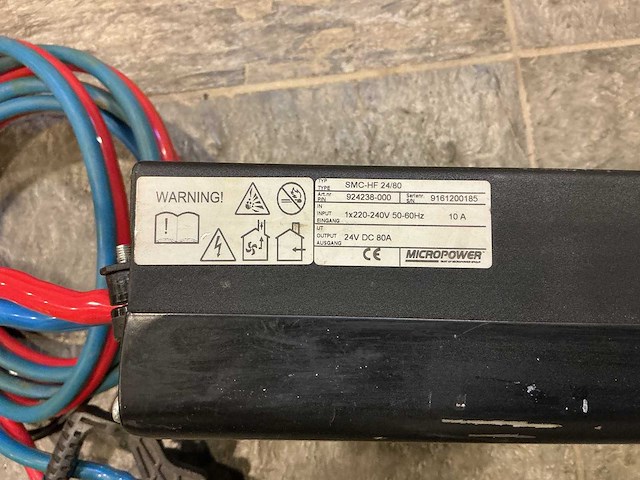 Micropower - 24v 80a - battery chargers - afbeelding 2 van  2