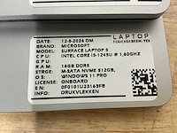 Microsoft - surface laptop 5(i5-gen12) - laptops (2x) - afbeelding 7 van  9