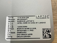 Microsoft - surface laptop 5(i5-gen12) - laptops (2x) - afbeelding 8 van  9