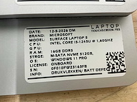 Microsoft - surface laptop 5(i5-gen12) - laptops (2x) - afbeelding 8 van  10