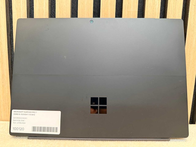 Microsoft - surface pro 7 - i5 / 8gb / 256gb / 12,2" laptop - afbeelding 5 van  8