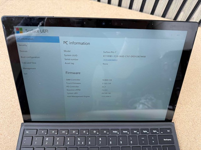 Microsoft - surface pro 7 - laptop - afbeelding 3 van  5