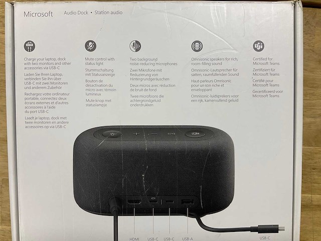 Microsoft audio dock - afbeelding 2 van  3