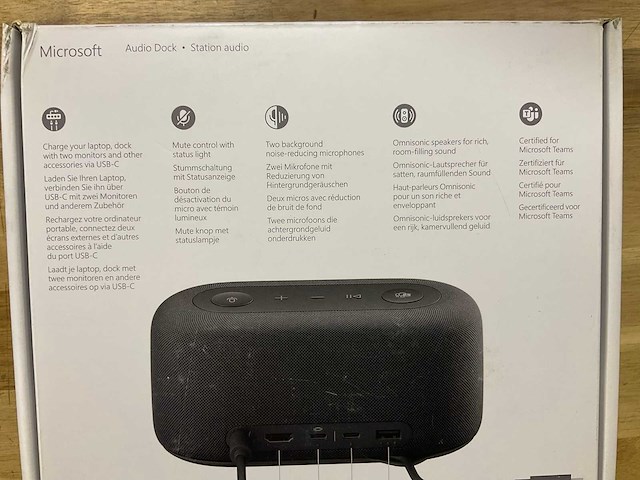 Microsoft audio dock - afbeelding 2 van  3