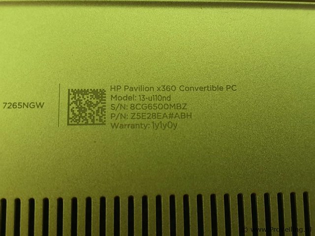Microsoft convertibele laptop | model 13-u110nd - afbeelding 4 van  5