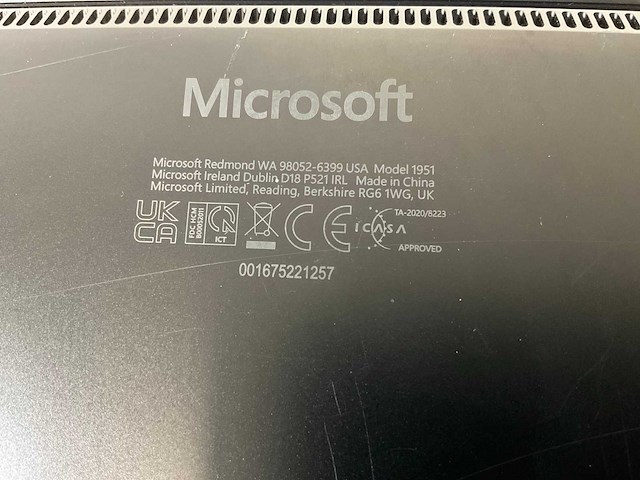 Microsoft corporation surface 4 13.5”, core(tm) i5 11th gen, 16 gb ram, 512 gb nvme laptops (2x) - afbeelding 8 van  16