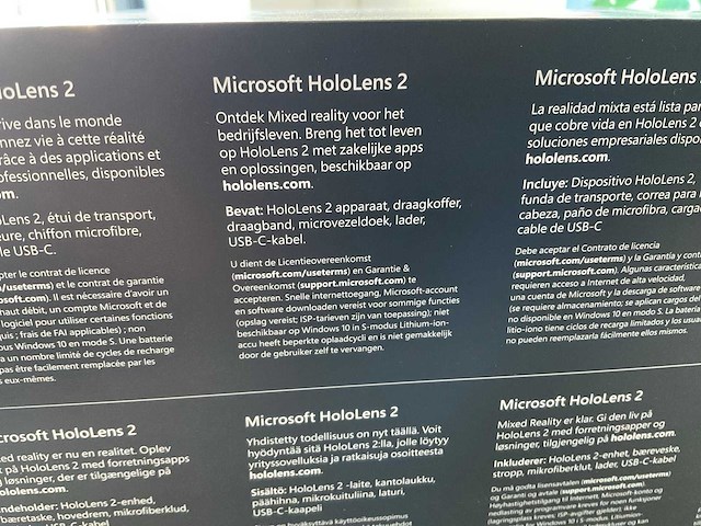 Microsoft hololens 2 holografische computer - afbeelding 6 van  6