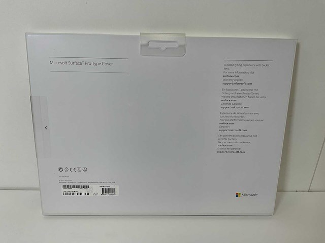 Microsoft surface (1725), type cover black for surface pro keyboard (new) (21x) - afbeelding 4 van  5